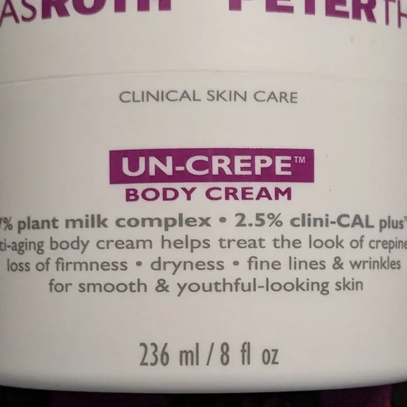 New Peter Thomas Roth Un-Crepe Body Cream - New - Picture 2 of 3